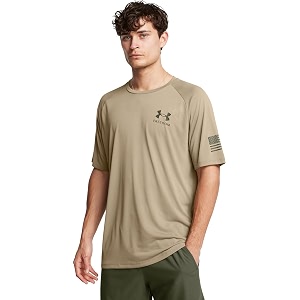 Under Armour Mens Freedom Tech Short Sleeve