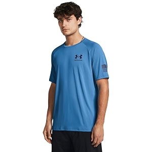 Under Armour Mens Freedom Tech Short Sleeve