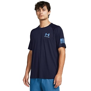 Under Armour Mens Freedom Tech Short Sleeve