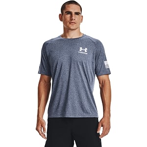 Under Armour Mens Freedom Tech Short Sleeve