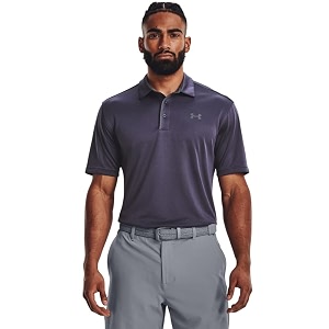 under armour men39s polyester solid tech polo  t-shirt  1290140-001