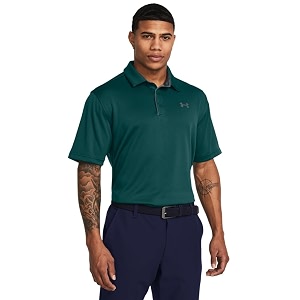 under armour men39s polyester solid tech polo  t-shirt  1290140-001