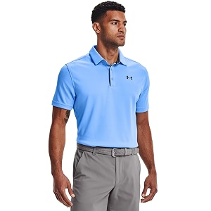 under armour men39s polyester solid tech polo  t-shirt  1290140-001