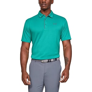 under armour men39s polyester solid tech polo  t-shirt  1290140-001