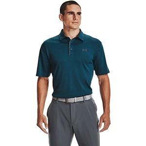 under armour men39s polyester solid tech polo  t-shirt  1290140-001