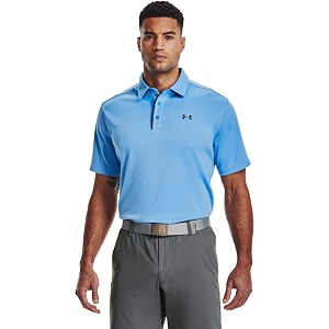 under armour men39s polyester solid tech polo  t-shirt  1290140-001