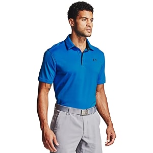 under armour men39s polyester solid tech polo  t-shirt  1290140-001