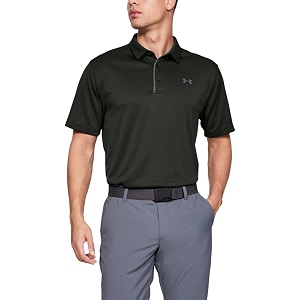 under armour men39s polyester solid tech polo  t-shirt  1290140-001