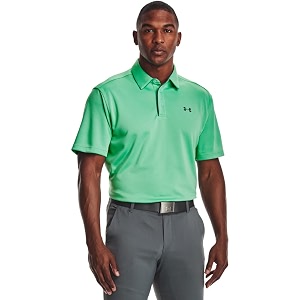 under armour men39s polyester solid tech polo  t-shirt  1290140-001