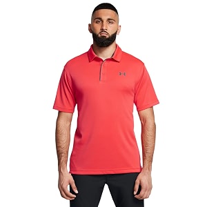 under armour men39s polyester solid tech polo  t-shirt  1290140-001