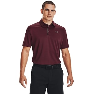 under armour men39s polyester solid tech polo  t-shirt  1290140-001