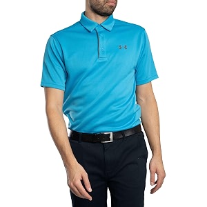 under armour men39s polyester solid tech polo  t-shirt  1290140-001