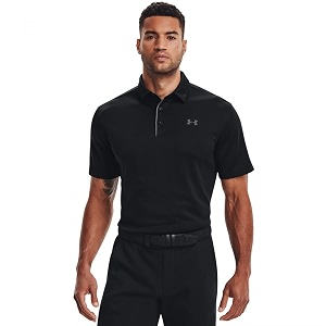 under armour men39s polyester solid tech polo  t-shirt  1290140-001