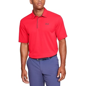 under armour men39s polyester solid tech polo  t-shirt  1290140-001