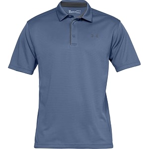 under armour men39s polyester solid tech polo  t-shirt  1290140-001