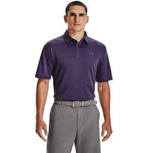 under armour men39s polyester solid tech polo  t-shirt  1290140-001
