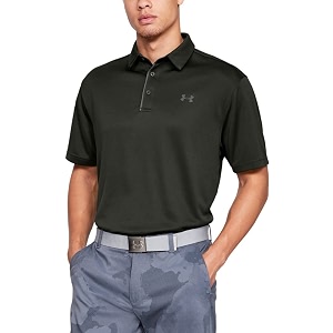 under armour men39s polyester solid tech polo  t-shirt  1290140-001