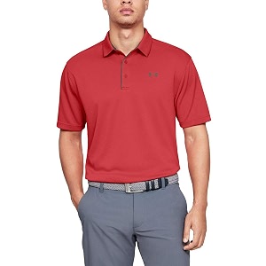 under armour men39s polyester solid tech polo  t-shirt  1290140-001
