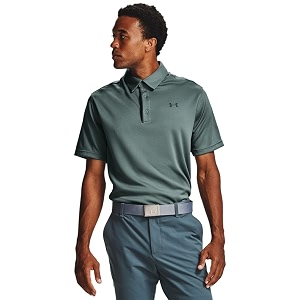 under armour men39s polyester solid tech polo  t-shirt  1290140-001