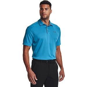 under armour men39s polyester solid tech polo  t-shirt  1290140-001