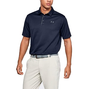 under armour men39s polyester solid tech polo  t-shirt  1290140-001