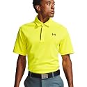 Under Armour Men's Polyester Solid Tech Polo | T-Shirt | 1290140-001