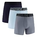 Under Armour Men's Performance Tech Brief Underwear, 6" Inseam, 3-Pack