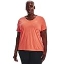 Under Armour Plus Size Tech Solid Short Sleeve V-Neck