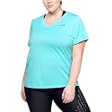 Under Armour Plus Size Tech Solid Short Sleeve V-Neck