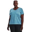 Under Armour Plus Size Tech Solid Short Sleeve V-Neck