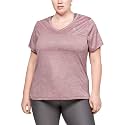 Under Armour Plus Size Tech Solid Short Sleeve V-Neck