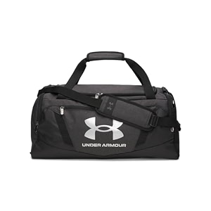 under armour undeniable 50 duffle 011 black medium heather  black  metallic silver small 40l undeniable 50 duffle