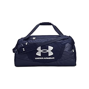 under armour undeniable 50 duffle midnight navy 410metallic silver large 101l undeniable 50 duffle