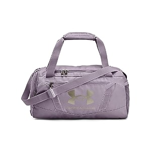 under armour undeniable 50 duffle 550 violet gray  violet gray  metallic champagne gold x-small 23l undeniable 50 duffle