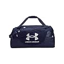 Under Armour Undeniable 5.0 Duffle, Midnight Navy (410)/Metallic Silver, Large (101L), Undeniable 5.0 Duffle