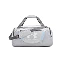 Under Armour Unisex 5.0 Small Duffle Bag, (015) Halo Gray / Mod Gray / White, Medium (58L), Undeniable 5.0 Duffle