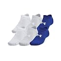 Under Armour Unisex Adult Essential No Show Socks (6-Pairs)