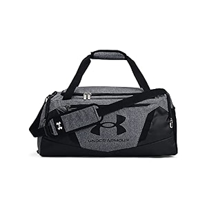 under armour unisex-adult undeniable 50 duffle  pitch gray medium heather 012metallic gold  small