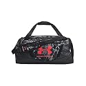 Under Armour unisex-adult Undeniable 5.0 Duffle , Black (003)/Halo Gray , Medium