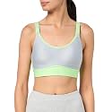 Under Armour Women's Armour Mid Heathered Sports Bra