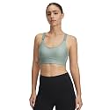 Under Armour Women's Armour Mid Heathered Sports Bra