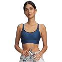 Under Armour Women's Armour Mid Heathered Sports Bra