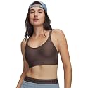 Under Armour Women's Armour Mid Heathered Sports Bra