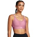 Under Armour Women's Armour Mid Heathered Sports Bra