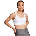Under Armour Women's Armour Mid Heathered Sports Bra