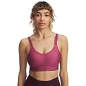 Under Armour Women's Armour Mid Heathered Sports Bra