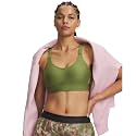 Under Armour Women's Armour Mid Heathered Sports Bra