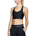 Under Armour Women's Armour Mid Heathered Sports Bra