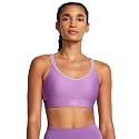 Under Armour Women's Armour Mid Heathered Sports Bra