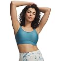 Under Armour Women's Armour Mid Heathered Sports Bra